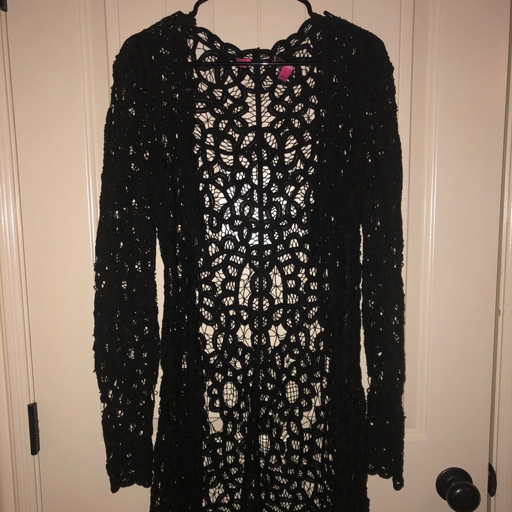 Cute Betsey Johnson Knit Cardigan